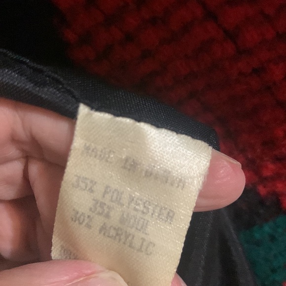 Vintage Circa outdoor living southwest blanket jacket Aztec print 1X - Picture 9 of 10